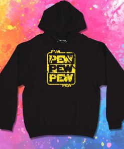Vintage Pew Pew Pew Star Wars Hoodie