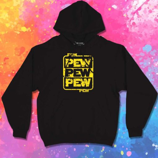 Vintage Pew Pew Pew Star Wars Hoodie