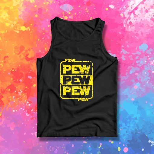 Vintage Pew Pew Pew Star Wars Tank Top