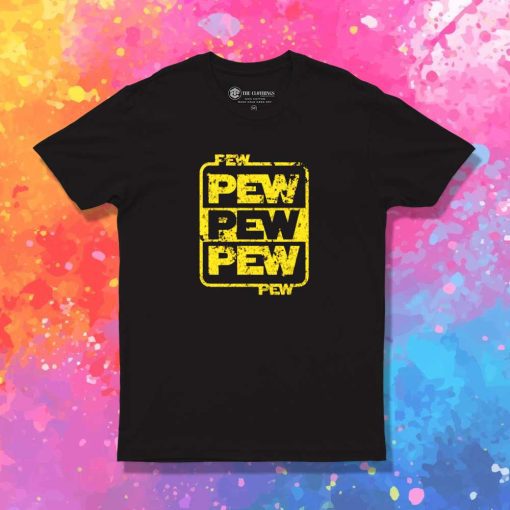 Vintage Pew Pew Pew Star Wars T-Shirt