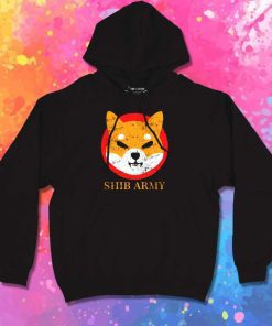 Vintage Shiba Army Logo Hoodie