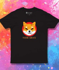 Vintage Shiba Army Logo T-Shirt