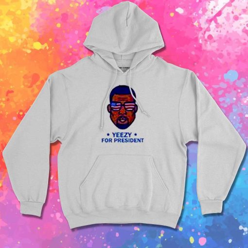 Yeezy For President USA Glasses Hoodie