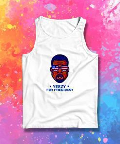 Yeezy For President USA Glasses Tank Top