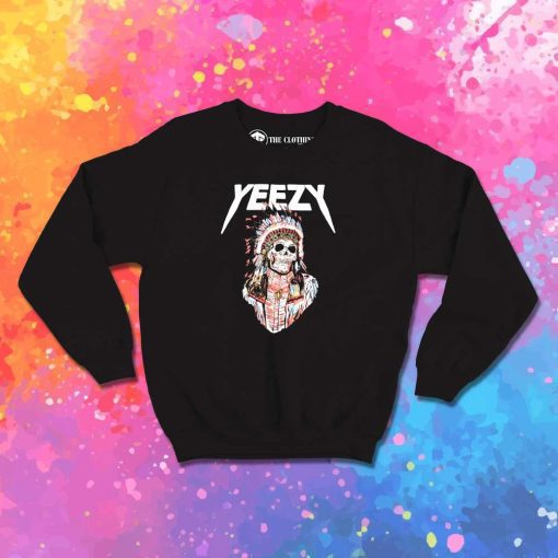 Yeezy Skeleton Indian Sweatshirt