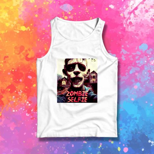 Zombie Selfie Photo Tank Top