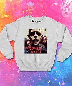 Zombie Selfie Photo Sweatshirt