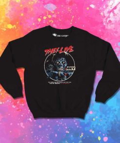 Zombie They Live To Obey Sweatshirt