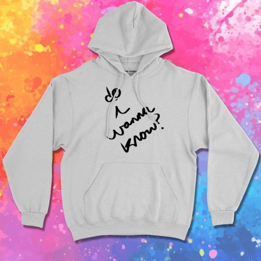 Arctic Monkeys Do I Wanna Know Hoodie