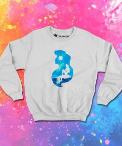 Ariel Mermaid Portrait Sweatshirt