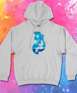 Ariel Mermaid Portrait Hoodie