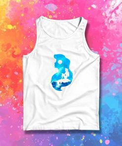 Ariel Mermaid Portrait Tank Top