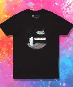 Astronaut Flat Earth Well That Sucks T-Shirt