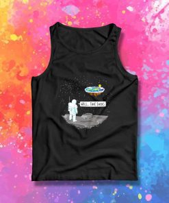 Astronaut Flat Earth Well That Sucks Tank Top