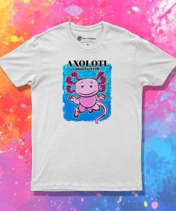 Axolotl Underwater Nirvana Logo T-Shirt