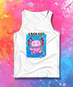 Axolotl Underwater Nirvana Logo Tank Top