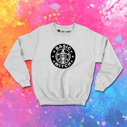 Basic Witch Coffee Shop Sweatshirt