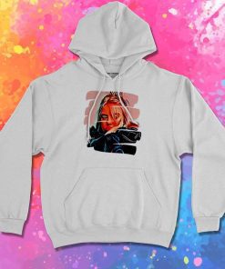 Billie Eilish Cartoon Painting Hoodie