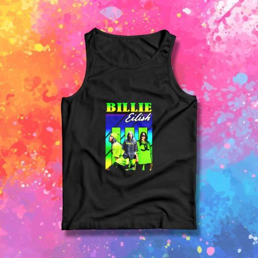 Billie Eilish Collage Photo Tank Top