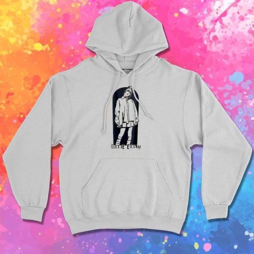 Billie Eilish Comic Style Hoodie