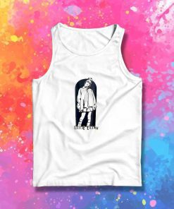 Billie Eilish Comic Style Tank Top