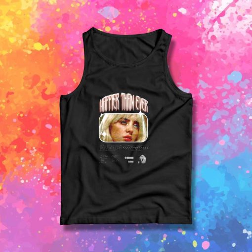 Billie Eilish Happier Than Ever Tank Top