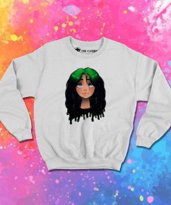 Billie Eilish Sweet Anime Sweatshirt