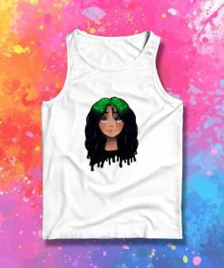 Billie Eilish Sweet Anime Tank Top