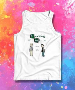 Breaking Bad Pinkman Cartoon Tank Top
