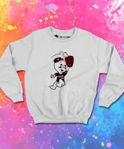 Casper Playing Baseball Sweatshirt