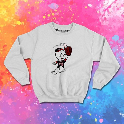 Casper Playing Baseball Sweatshirt