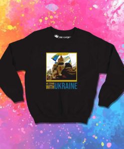 Cat We Stand With Ukraine Sweatshirt