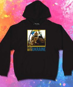 Cat We Stand With Ukraine Hoodie