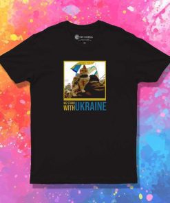 Cat We Stand With Ukraine T-Shirt