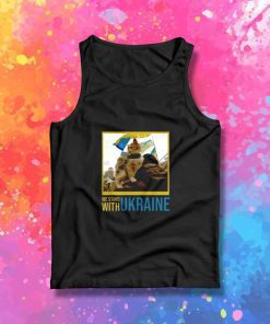 Cat We Stand With Ukraine Tank Top