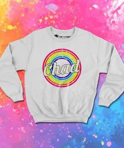 Chad Retro Rainbow Logo Sweatshirt