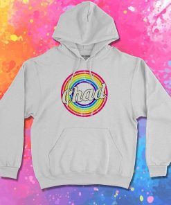Chad Retro Rainbow Logo Hoodie