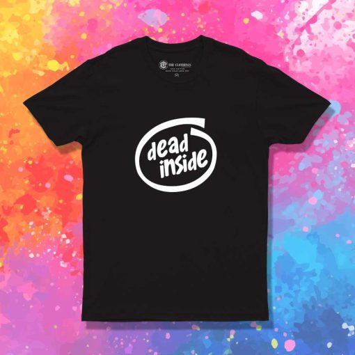 Dead Inside Circle Logo T-Shirt