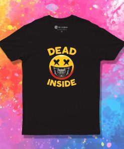 Dead Inside Emoticon Skeleton T-Shirt