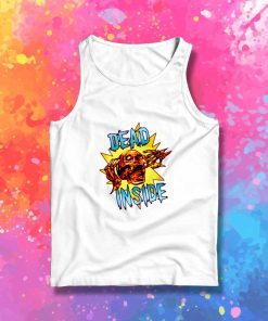 Dead Inside Skeleton Tank Top