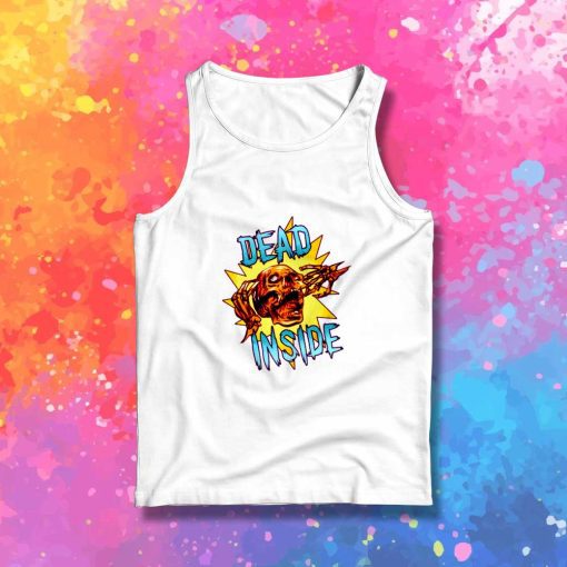 Dead Inside Skeleton Tank Top