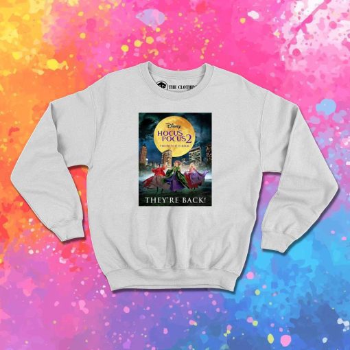 Disney Hocus Pocus Poster Sweatshirt