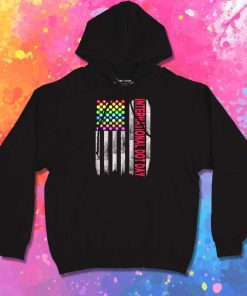 Dot Day American Flag Star Hoodie