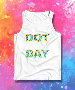 Dot Day Rainbow Polka Dots Logo Tank Top