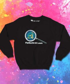 Flat Earth 101 Website Sweatshirt