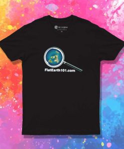 Flat Earth 101 Website T-Shirt