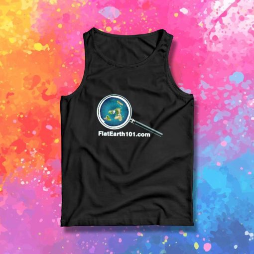 Flat Earth 101 Website Tank Top