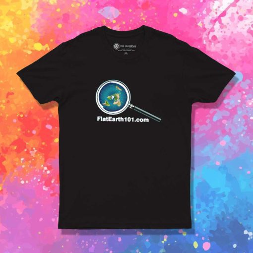 Flat Earth 101 Website T-Shirt