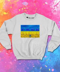 Free Ukraine Sunflower Garden Sweatshirt