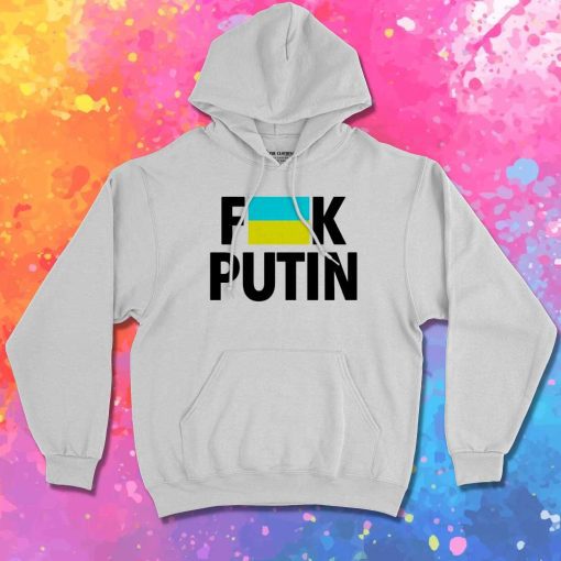 Fuck Putin Ukraine Flag Censor Hoodie